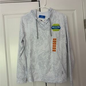 Free Country Sun 50 free  Hoodie size medium NWT
